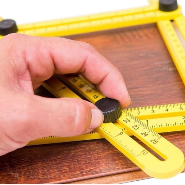 Mätningsverktyg - Angle-Izer - Multi-Angle - Gul - Vinkel- och nivåmätning - Mångsidig
