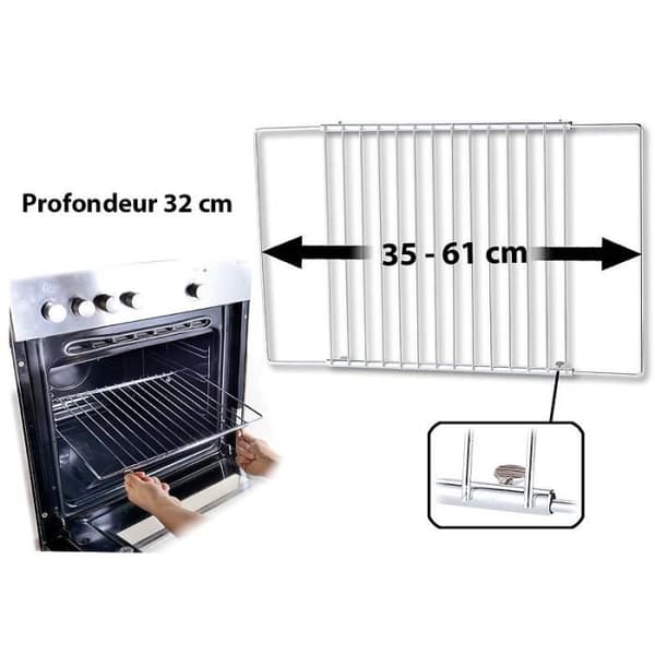 2 justerbare universelle ovnrist