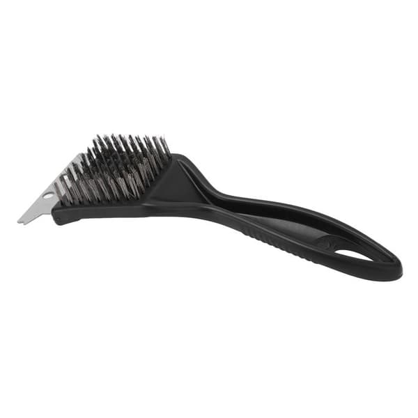 Grillbørste - OKUMGGYJ - Bærbar - Rustfrit stål - Sort - 72 g