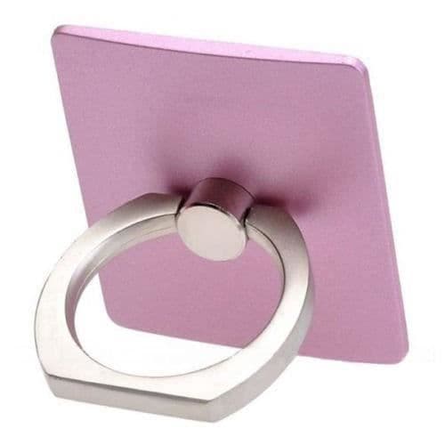 Ring Support - SAMSUNG - Galaxy Core 4G - 360° Rotating Ring - Plastic - Pink
