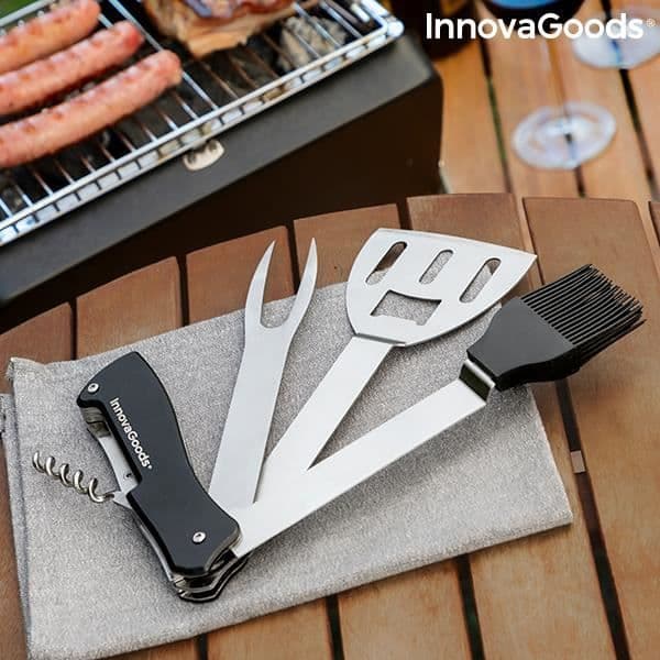 Bbkit 5 i 1 BBQ redskabssæt