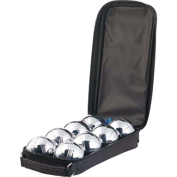 Pack med 8 boule med transportväska