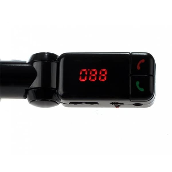 Kit MP3 FM Sender SD Dual USB Oplader Bluetooth LCD Skærm bil