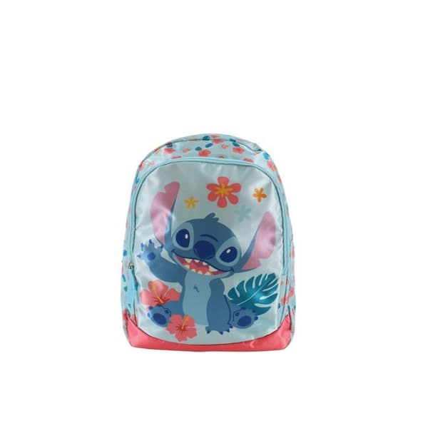 Stitch Ryggsäck 38 cm Ljusblå/Rosa
