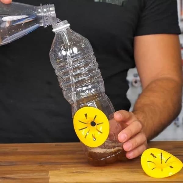 Set med 2 Återanvändbara Getingfällor DIY Utomhus