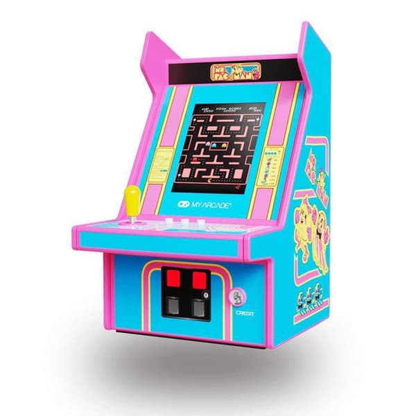 Mini Arcade Konsol Retro Tema Ms. Pac-Man™