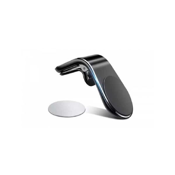 MAGNETMONTERING: Magnetisk støtte til smartphone og GPS med fastgørelse til ventilationsgitter