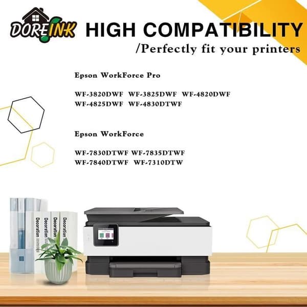 Blækpatron - EPSON - 405XL - Multipack 4 farver - Kompatibel med Workforce Pro - Inkjet