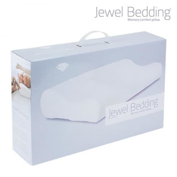 Shape Memory Kudde 49x28 cm Viskoelastisk - 100% hypoallergen, antibakteriell och resistent