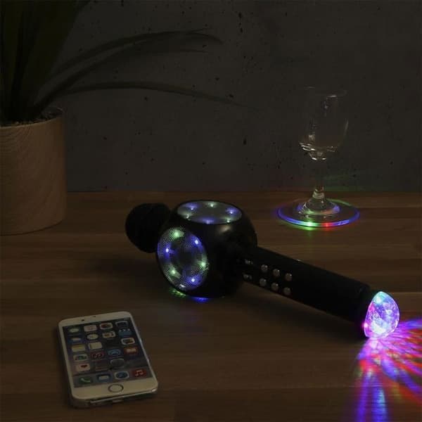 Trådlös Ljus Micro Karaoke Högtalare - GROOVY