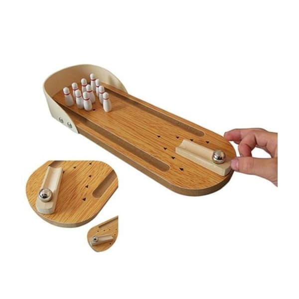 Miniatyrträbowling bordsspel