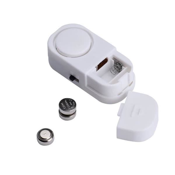 Larmsystem - Hemma - 4 st - Trådlös - Magnetisk sensor - 90 db