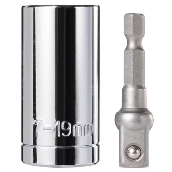 Universal Socket Nøgle Adapter til Boremaskine, Multifunktionel Hjemme Reparation Værktøjssæt BI032