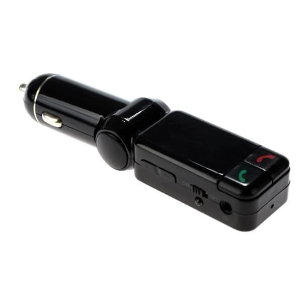 MP3 FM Transmitter Homdox LCD Skærm Bil SD Dual USB Oplader Håndfri Bluetooth til iPhone