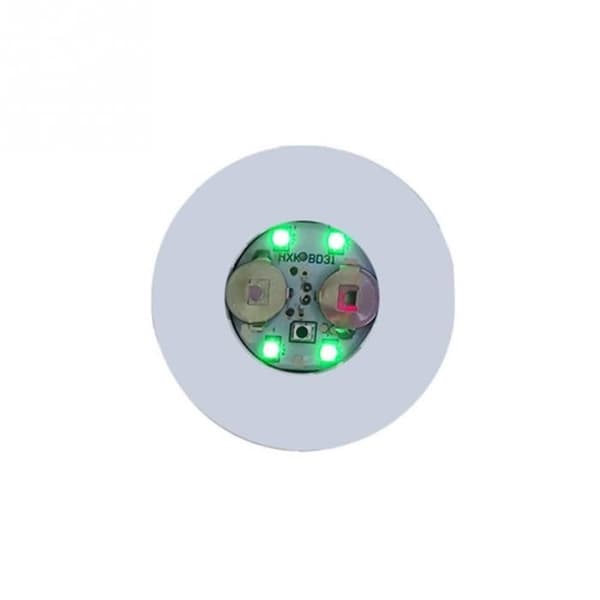 LED-lysende coasters - YWEI - Lysestav, 3 tilstande - Grøn