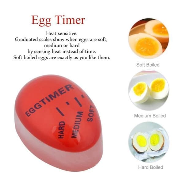 Æg timer Køkkenudstyr Egg Perfect Farveændrende Perfekte Kogte Æg