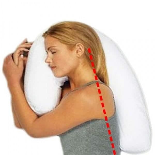 Ergonomisk Kudde - Bekväm - Smärtfri - Asymmetrisk - Medium - Leddavkoppling