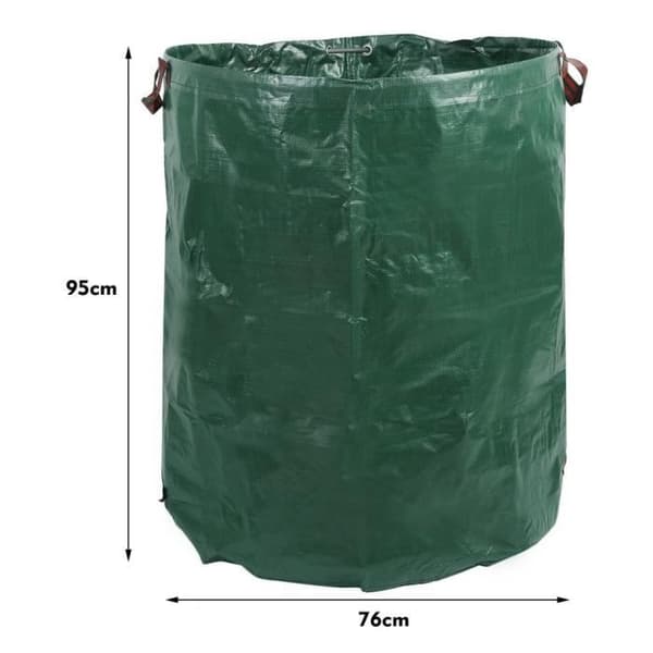 Haveaffaldsposer - Solid - 280L - 50kg - 4 stk. - Rivfast