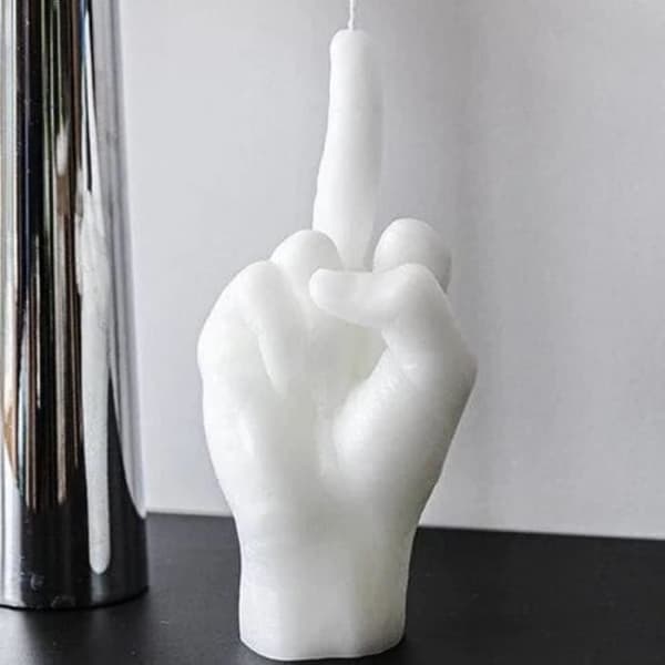 Doftljus - Mittfingerljus - Sojavax - Subtil doft - Nutida design