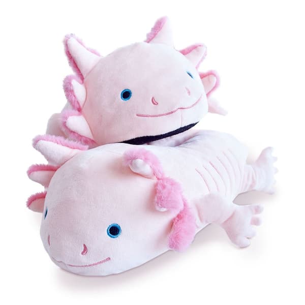 Axolotl-tossut – pehmeää polyesteriä, yleismallinen koko 36–41