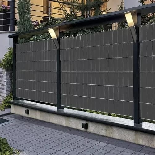 UV-resistent hegnstape med clips, nem installation
