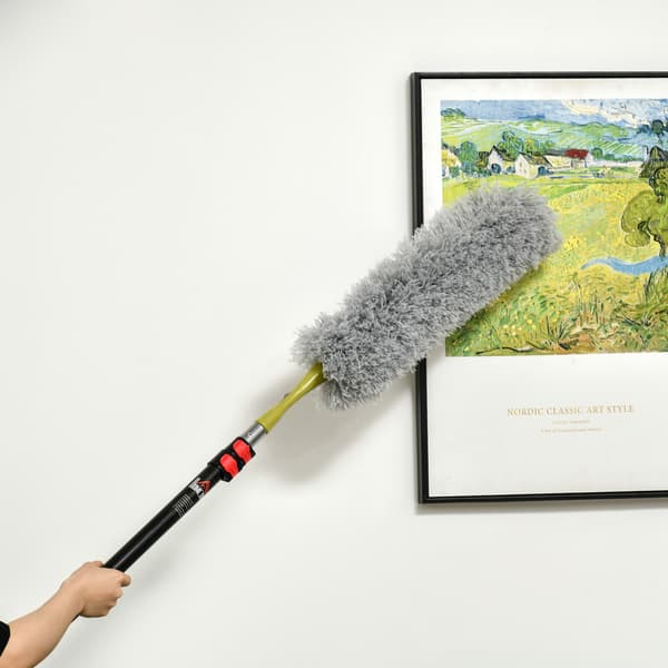 Utdragbar Mikrofiber Dammborste 73-180 cm