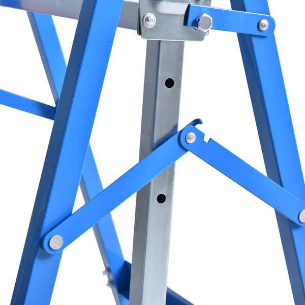 Sammenklappeligt stillads, højdejusterbart stål