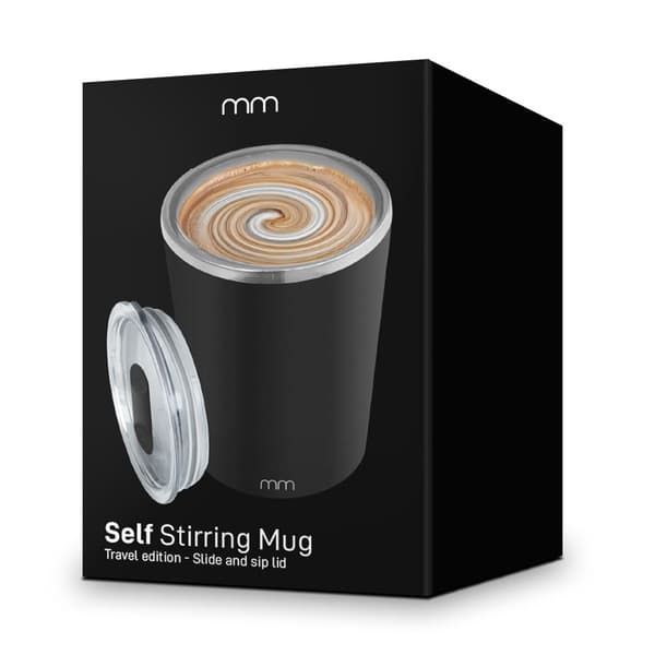 Selvrørende krus, 350 ml, USB-C genopladelig