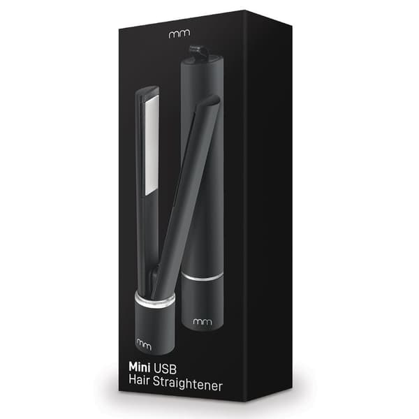 Næsehårstrimmer, USB genopladelig, nem rengøring, sort