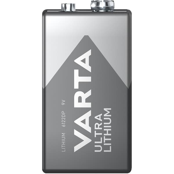 Ultra Lithium 9V batteri 1-pakning