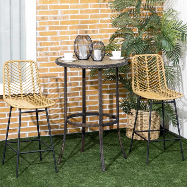 Keltaiset Boho-baarijakkarat selkänojalla 2