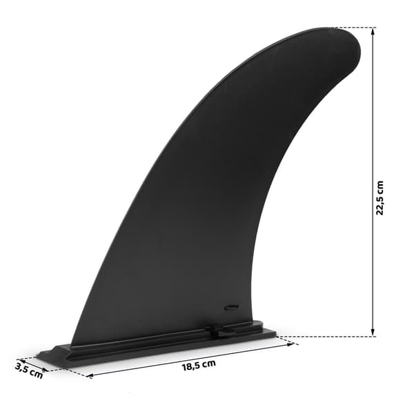 Stabiliseringsfena för SUP-bräda - Svart