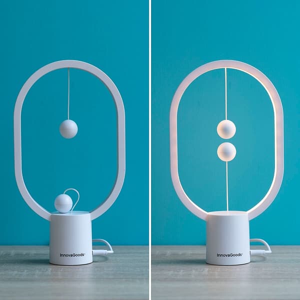 Magnetisk LED Balanslampa - Modern Design, Mysbelysning