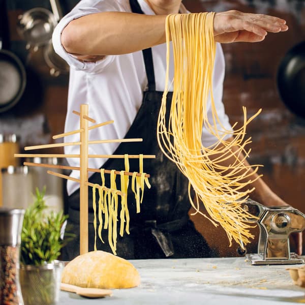 Torkställ för bambupasta