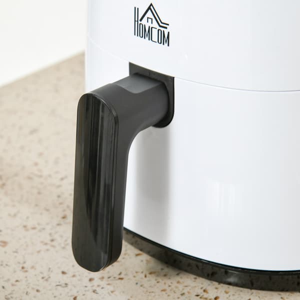 Varmluftfrituregryde 2,5L Non-Stick 1300W Hvid/Sort