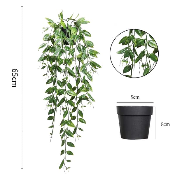 Kruksimulering Ärtkapselhängande växt - 65 cm