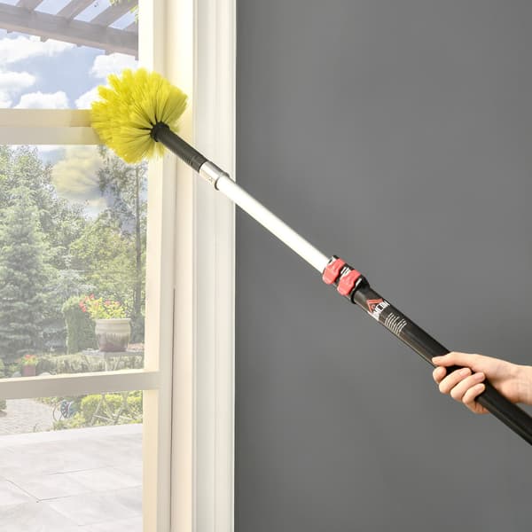 Udtrækkelig mikrofiberstøvbørste 73-180 cm