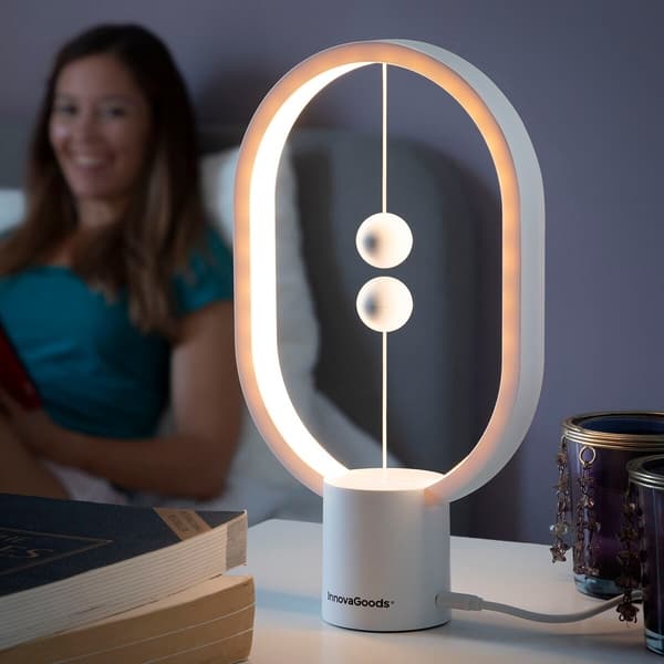 Magnetisk LED Balanslampa - Modern Design, Mysbelysning