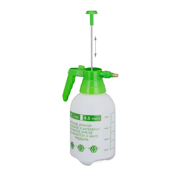 Tryksprøjte 2 liter grøn