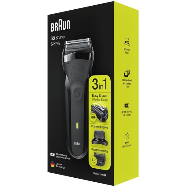 Rakapparat Serie 3 Shave&Style 300BT