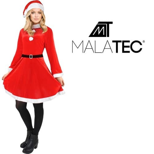 Punainen jouluasu naisille - rouva Claus
