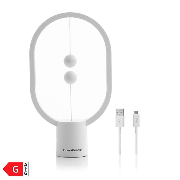 Magnetisk LED Balanslampa - Modern Design, Mysbelysning