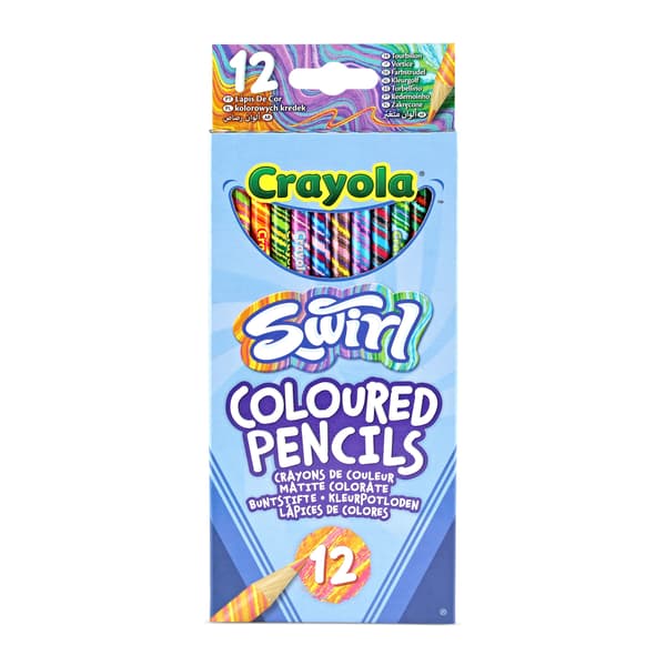 Swirl-värikynät, 12 kpl, moniväriset tehosteet