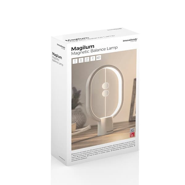 Magnetisk LED Balanslampa - Modern Design, Mysbelysning