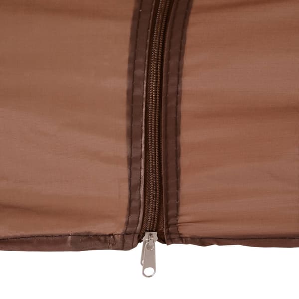 Sammenleggbart hagetelt 3,25x3,25m Khaki