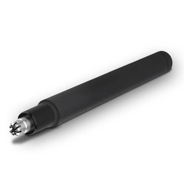 Næsehårstrimmer, USB genopladelig, nem rengøring, sort