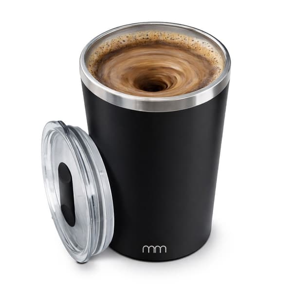 Itsesekoittuva muki, 350 ml, ladattava USB-C