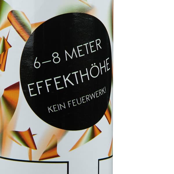 Konfettikanon 80 cm gull
