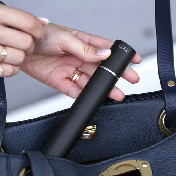 Mini USB-hårrettetang, Keramisk, Reisevennlig