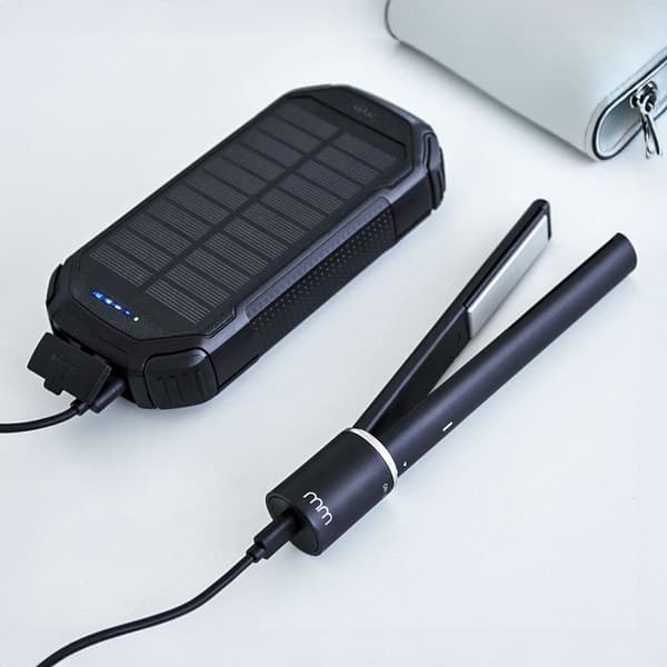 Mini USB-hårrettetang, Keramisk, Reisevennlig